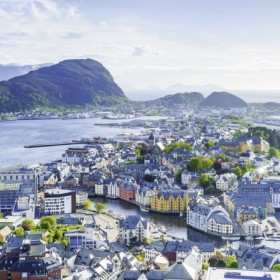 Puzzle Alesund 1000 piese